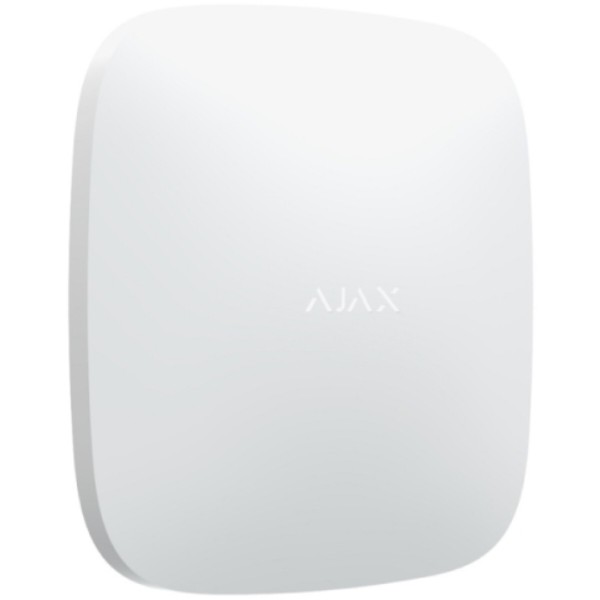 Фото - Бездротова станція керування приладами Ajax Hub 2 (4G) white