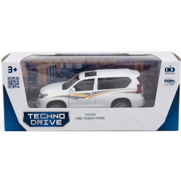 Фото - Автотранспорт TechnoDrive Toyota Land Cruiser біла (250277)