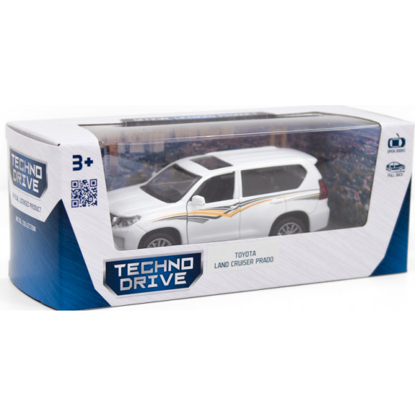 Фото - Автотранспорт TechnoDrive Toyota Land Cruiser біла (250277)