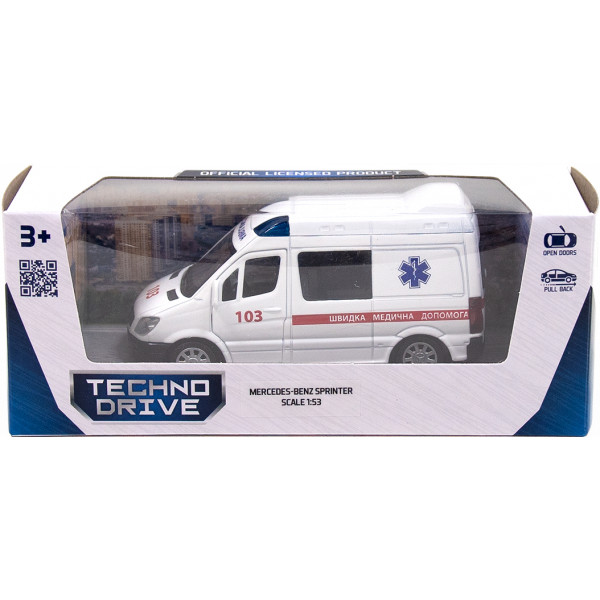 Фото - Автотранспорт TechnoDrive Mercedes-Benz Sprinter Швидка допомога (250295)