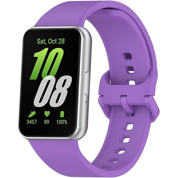 Фото - Ремінець для фітнес-браслету BeCover for Samsung Galaxy Fit 3 (20mm) Purple (713198)