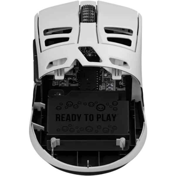 Фото - Миша бездротова ігрова Lorgar Elite MSE90W Wireless Gaming Mouse Elite White (LRG-MSE90W-WH)