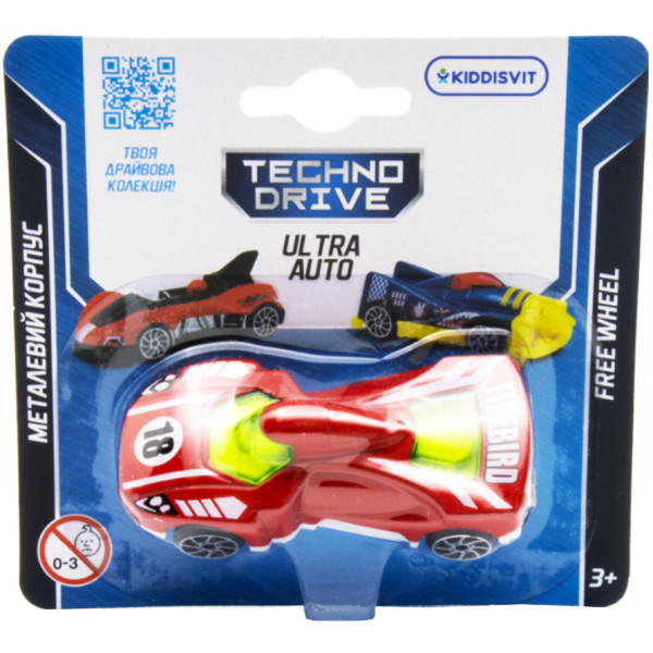 Фото - Автотранспорт TechnoDrive мини-машинка ULTRA AUTO в ассортименте (250321W)