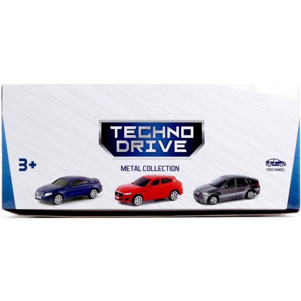 Фото - Автотранспорт TechnoDrive МІНІ-МОДЕЛІ (асорті, асорт. А, 1:64) 250348U)