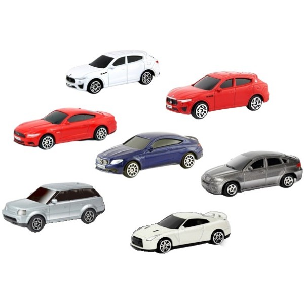 Фото - Автотранспорт TechnoDrive МІНІ-МОДЕЛІ (асорті, асорт. А, 1:64) 250348U)