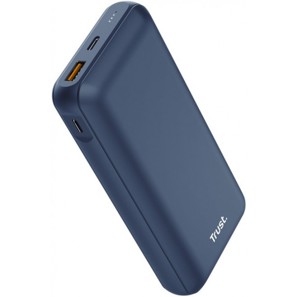 Фото - Батарея мобільна Trust Redoh 20000mAh 18W, QC 3.0, PD Blue (25034)