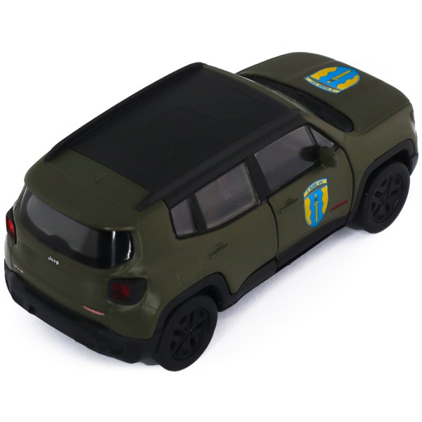Фото - Наземная военная техника TechnoDrive Автомодель серии "Шевроны Героев" – JEEP RENEGADE TRAILHAWK – "АЙДАР" (250351W)