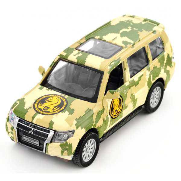 Фото - Наземная военная техника TechnoDrive Шевроны Героев MITSUBISHI PAJERO 4WD TURBO 47 ОМБр (250361M)
