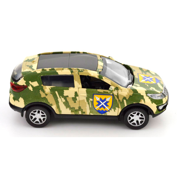 Фото - Наземна військова техніка TechnoDrive Шеврони Героїв KIA SPORTAGE R 56 ОМПБр (250362M)