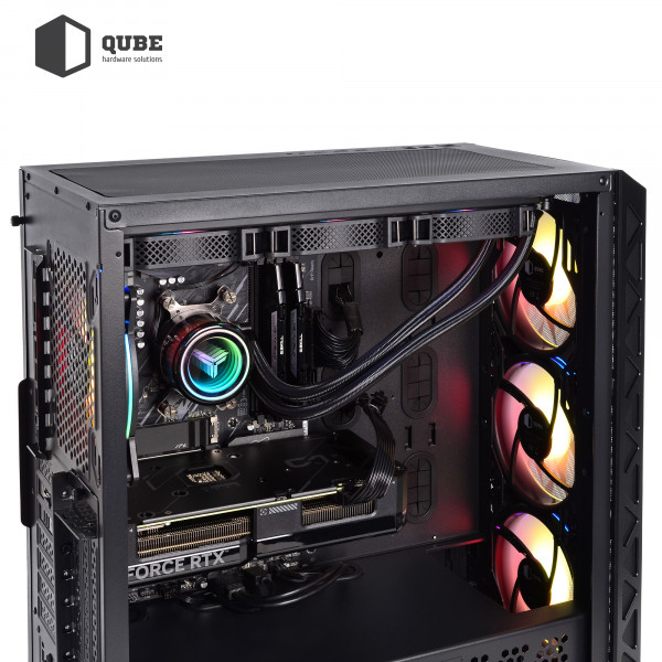 Фото - Системний блок QUBE QB i9 13900KF RTX 3050 8GB Z1 64102Win (i913900KFRTX30508GBZ164102Win)