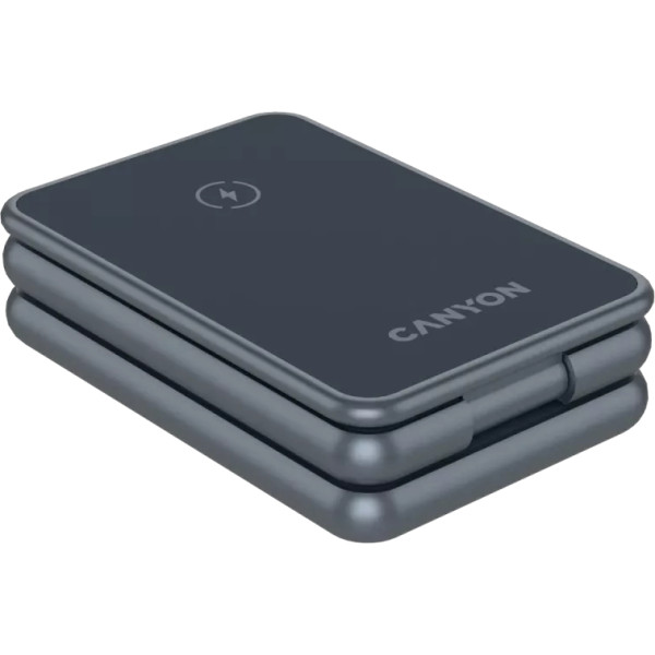 Фото - Бездротовий зарядний пристрій Canyon OnCharge 309 15W 3in1 Metal (CNS-WCS309M)