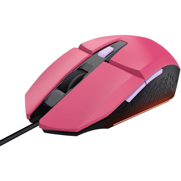 Фото - Миша дротова ігрова Trust GXT 109 FELOX RGB Pink (25068)