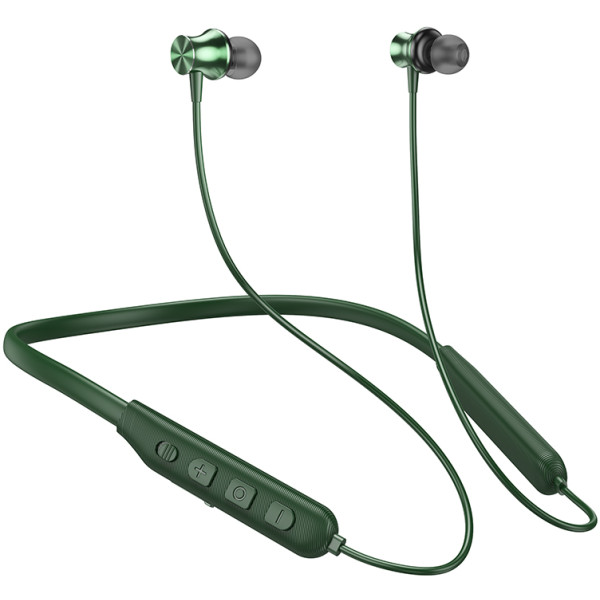 Фото - Навушники вкладиші бездротові HOCO ES64 Easy Sound sports Dark Green (6931474784490)
