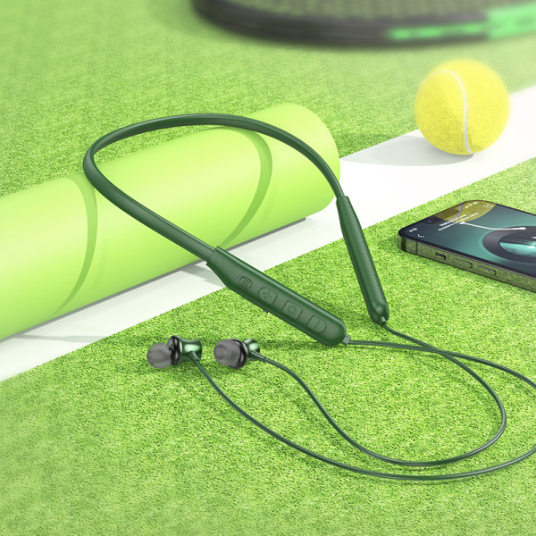 Фото - Навушники вкладиші бездротові HOCO ES64 Easy Sound sports Dark Green (6931474784490)