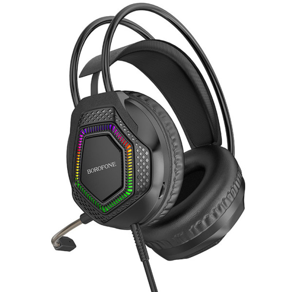 Фото - Гарнітура дротова ігрова BOROFONE BO105 Black (6974443389227)