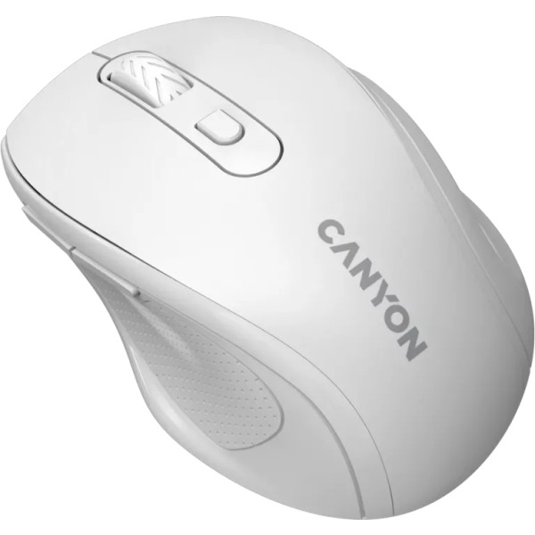 Фото - Миша бездротова Canyon OnClick 20 Wireless Ergonomic Silent White (CNE-CMSW20W)