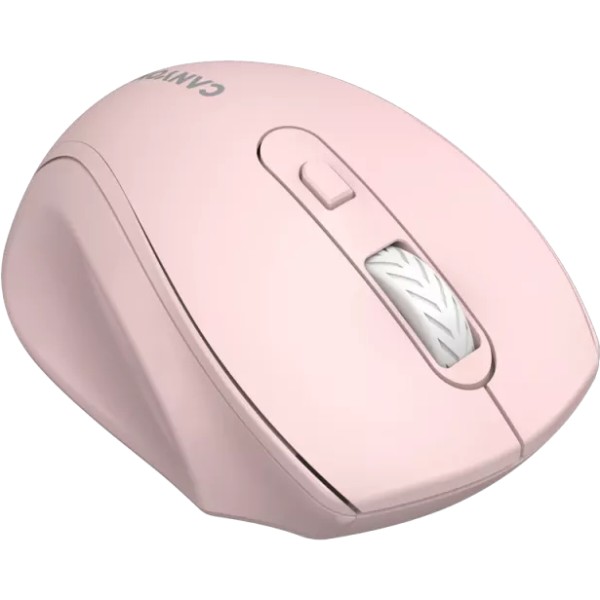 Фото - Мышь беспроводная Canyon OnClick 20 Wireless Ergonomic Silent Pink (CNE-CMSW20P)