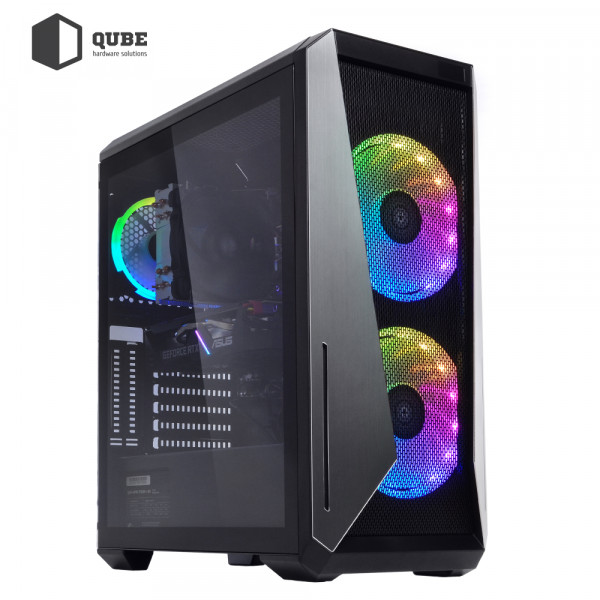 Фото - Системний блок QUBE QB i7 13700F RTX 4080 16GB W1 3241 (i713700FRTX408016GBW13241)