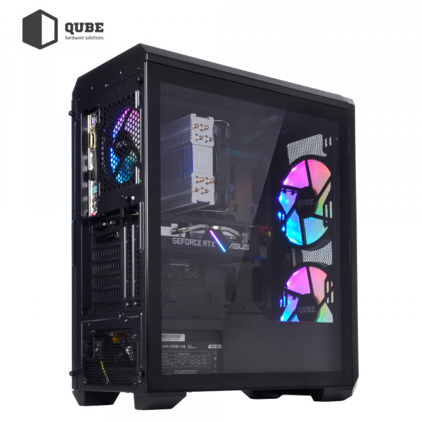 Фото - Системний блок QUBE QB i7 13700F RTX 4080 16GB W1 3241 (i713700FRTX408016GBW13241)