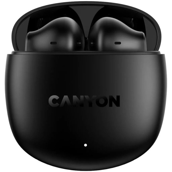 Фото - Наушники вкладыши беспроводные TWS Canyon OnGo 13 Black (CNS-TWS13B)