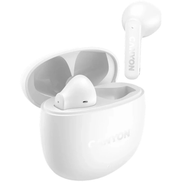 Фото - Навушники вкладиші бездротові TWS Canyon OnGo 13 White (CNS-TWS13W)
