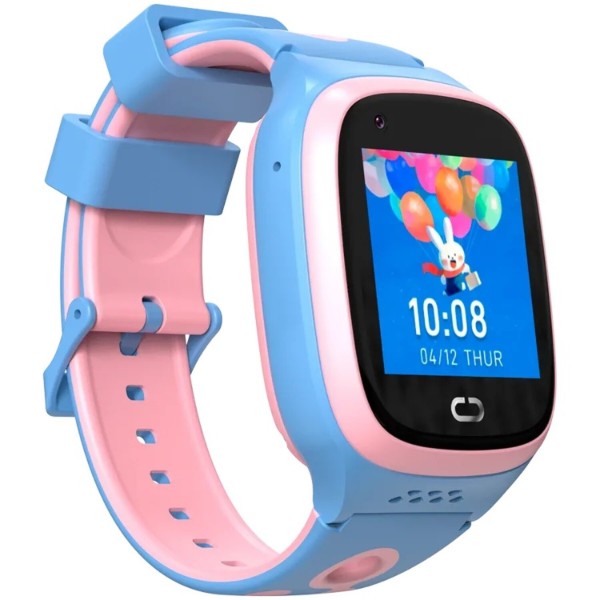 Фото - Детские часы Canyon ZEFIR KW-49 E-SIM 4G GPS Pink-Blue (CNE-KW49PB)