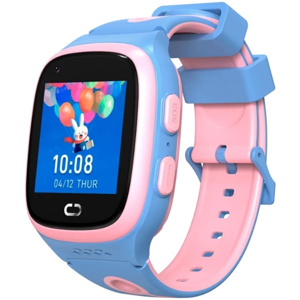 Фото - Детские часы Canyon ZEFIR KW-49 E-SIM 4G GPS Pink-Blue (CNE-KW49PB)