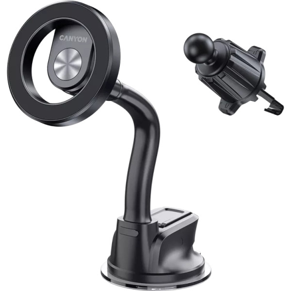 Фото - Автотримач Canyon OnGrip 12 Black (CNS-CCHM12)
