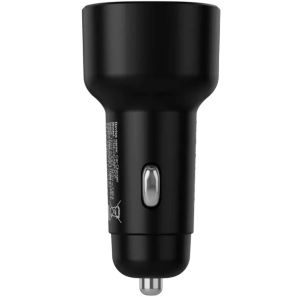 Фото - Автомобильное зарядное устройство Canyon OnDrive 60 PD 60W 2xUSB-C Black (CNE-CCABR3CC)
