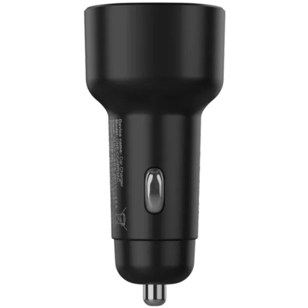 Фото - Автомобільний зарядний пристрій Canyon OnDrive 48 PD 48W USB-A+USB-C Black (CNE-CCABR3AC)