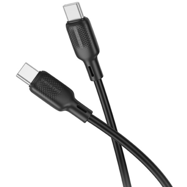Фото - Кабель BOROFONE BX113 60W C to C 1m Black (6941991115455)