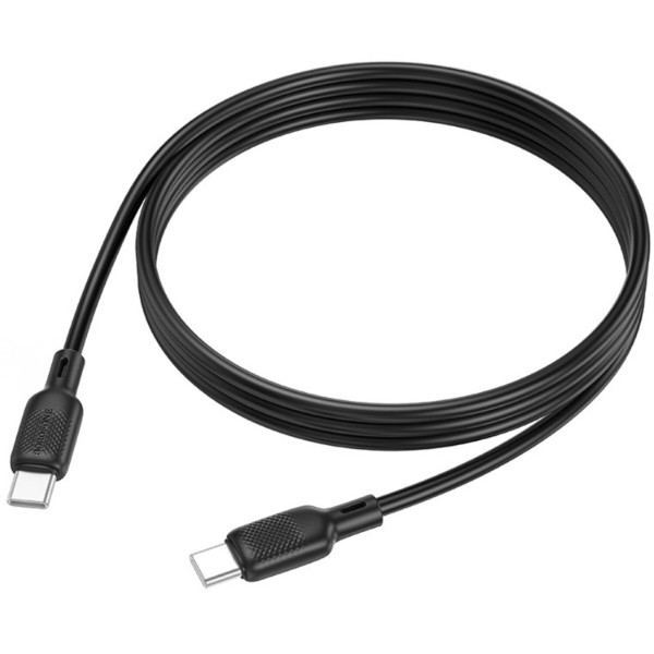 Фото - Кабель BOROFONE BX113 60W C to C 1m Black (6941991115455)