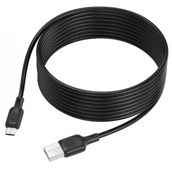 Фото - Кабель BOROFONE BX113 3m Black (6941991115547)