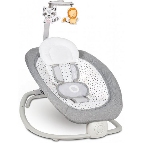 Фото - Крісло-качалка Lionelo Pascal Grey Dove