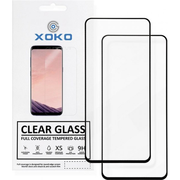 Фото - Захисне скло для смартфону XOKO Full Cover Ultra-Thin 0.25мм iPhone 15 Plus Black 2 шт. (XK-FCU-AP-IP15PL)