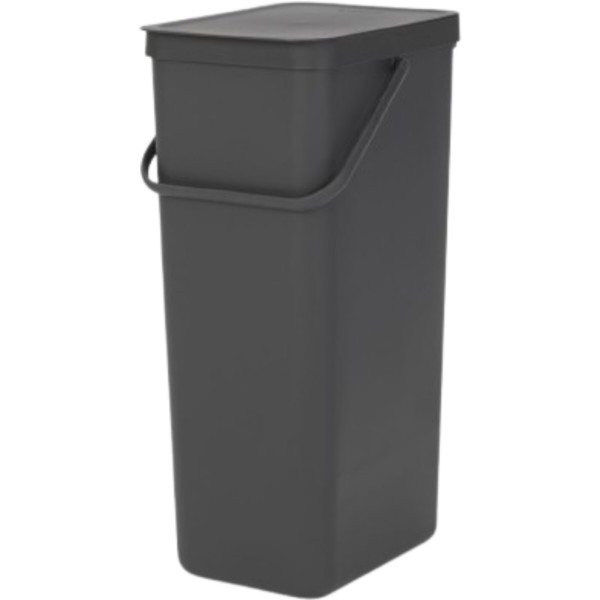 Фото - Бак для сміття Brabantia Sort&Go 40 л Сірий (251047)
