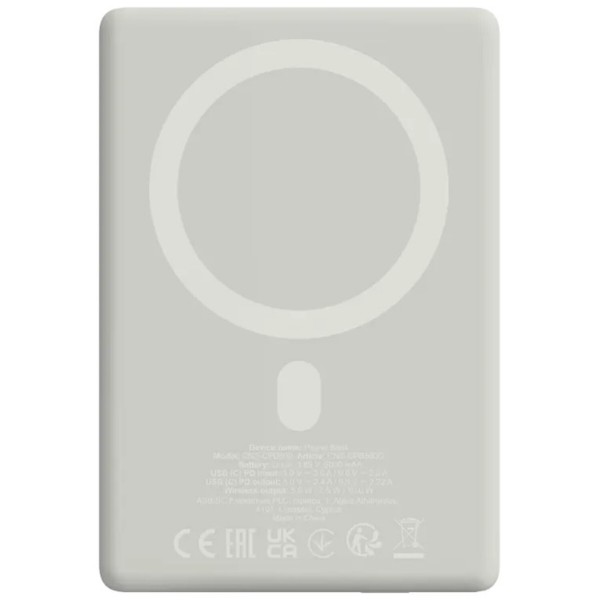 Фото - Батарея мобильная Canyon 500 magnetic 5000mAh Aluminium Star Grey (CNS-CPB500G)
