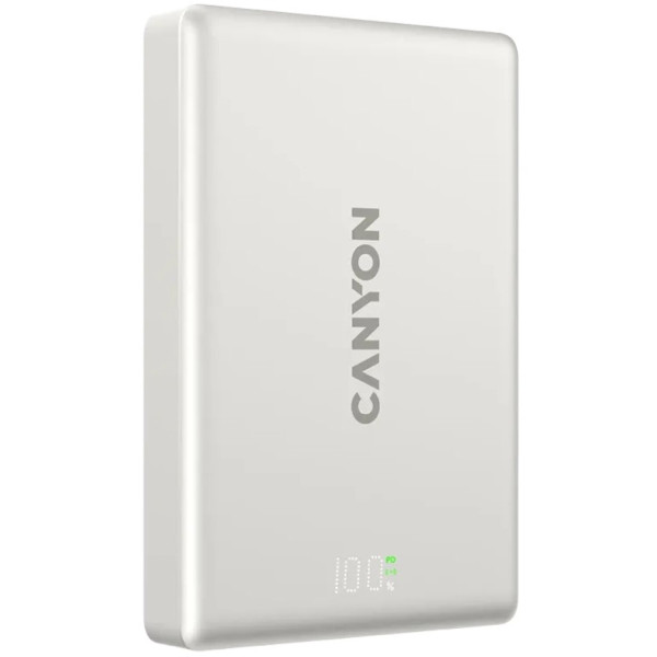 Фото - Батарея мобільна Canyon 511 magnetic 10000mAh Aluminium Star Grey (CNS-CPB511G)