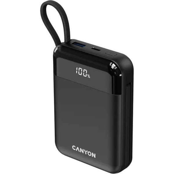 Фото - Батарея мобильная Canyon OnPower 104 10000mAh Black (CNS-CPB104B)