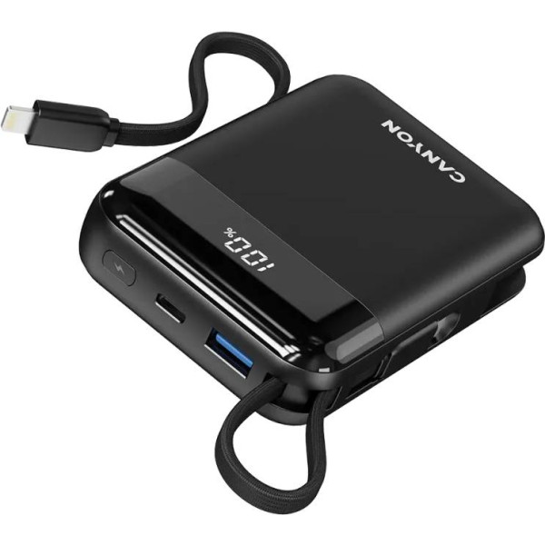 Фото - Батарея мобильная Canyon OnPower 104 10000mAh Black (CNS-CPB104B)