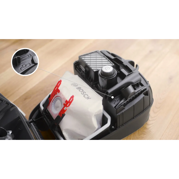 Фото - Пилосос для сухого прибирання з мішком Bosch BGB41BA1