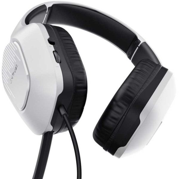 Фото - Гарнітура дротова ігрова Trust GXT 415W Gaming Zirox Headset White (25147)