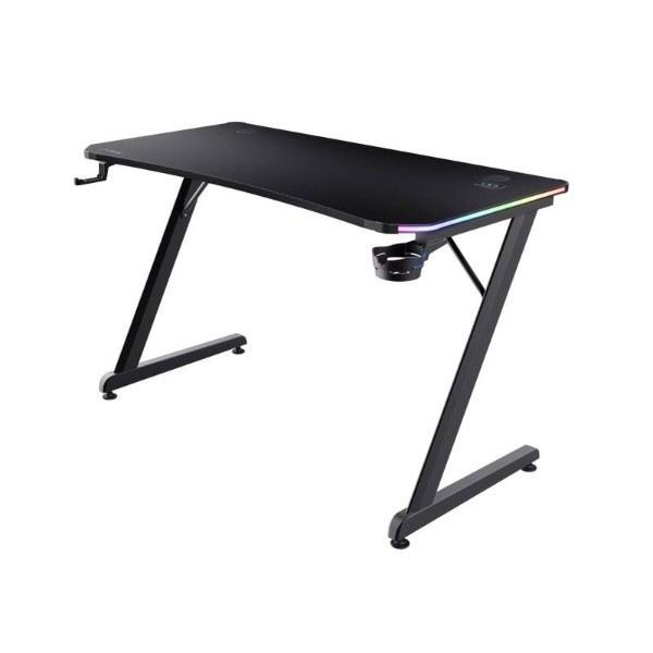 Фото - Стол компьютерный Trust GXT 709W LUMINUS RGB Black (25184)