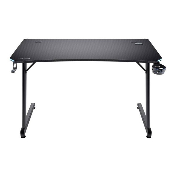 Фото - Стол компьютерный Trust GXT 709W LUMINUS RGB Black (25184)