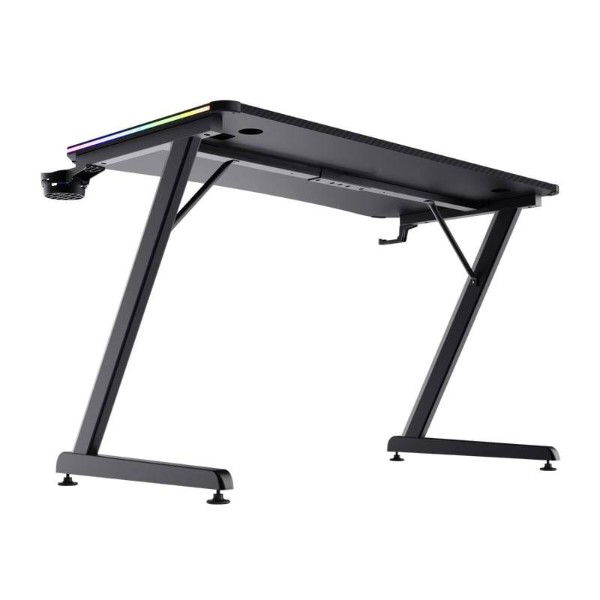 Фото - Стол компьютерный Trust GXT 709W LUMINUS RGB Black (25184)
