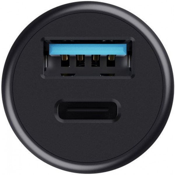 Фото - Автомобільний зарядний пристрій Trust Maxo 38Вт USB-A/USB-C PD, QC Black (25197)