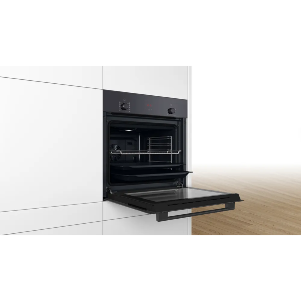 Фото - Комплект техніки Bosch Духова шафа + Варильна поверхня Bosch HBF512BB1T + PKE611BA2E