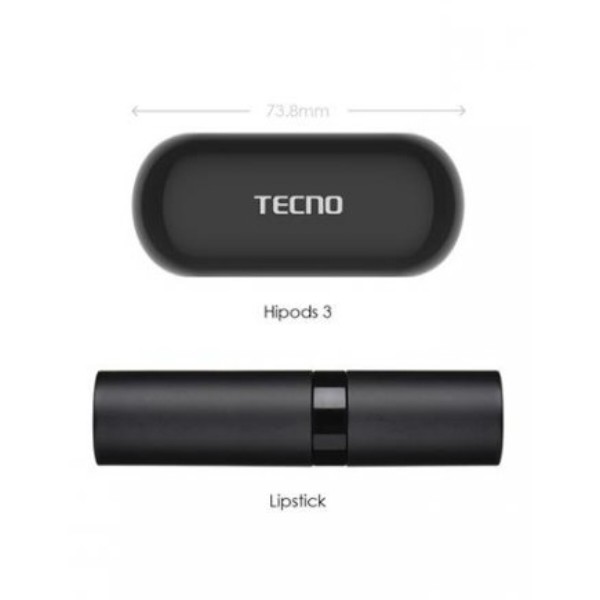 Фото - Навушники вкладиші бездротові TWS Tecno Hipods H3 Black