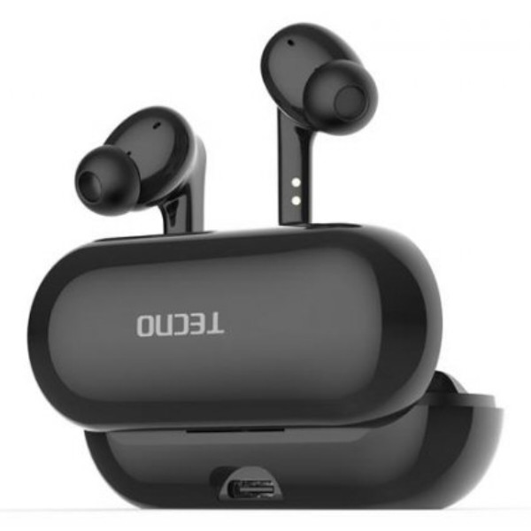 Фото - Навушники вкладиші бездротові TWS Tecno Hipods H3 Black