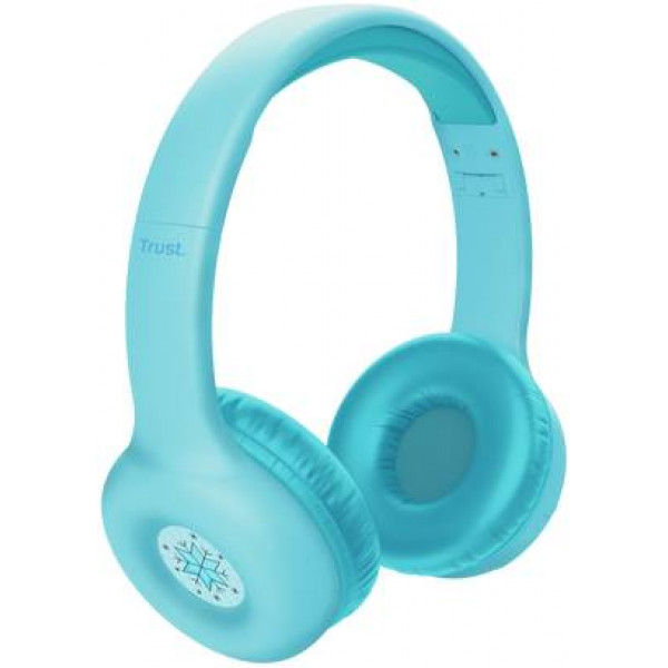 Фото - Навушники накладні бездротові Trust Nouna Kids, Wireless, Mic, Blue (25275)